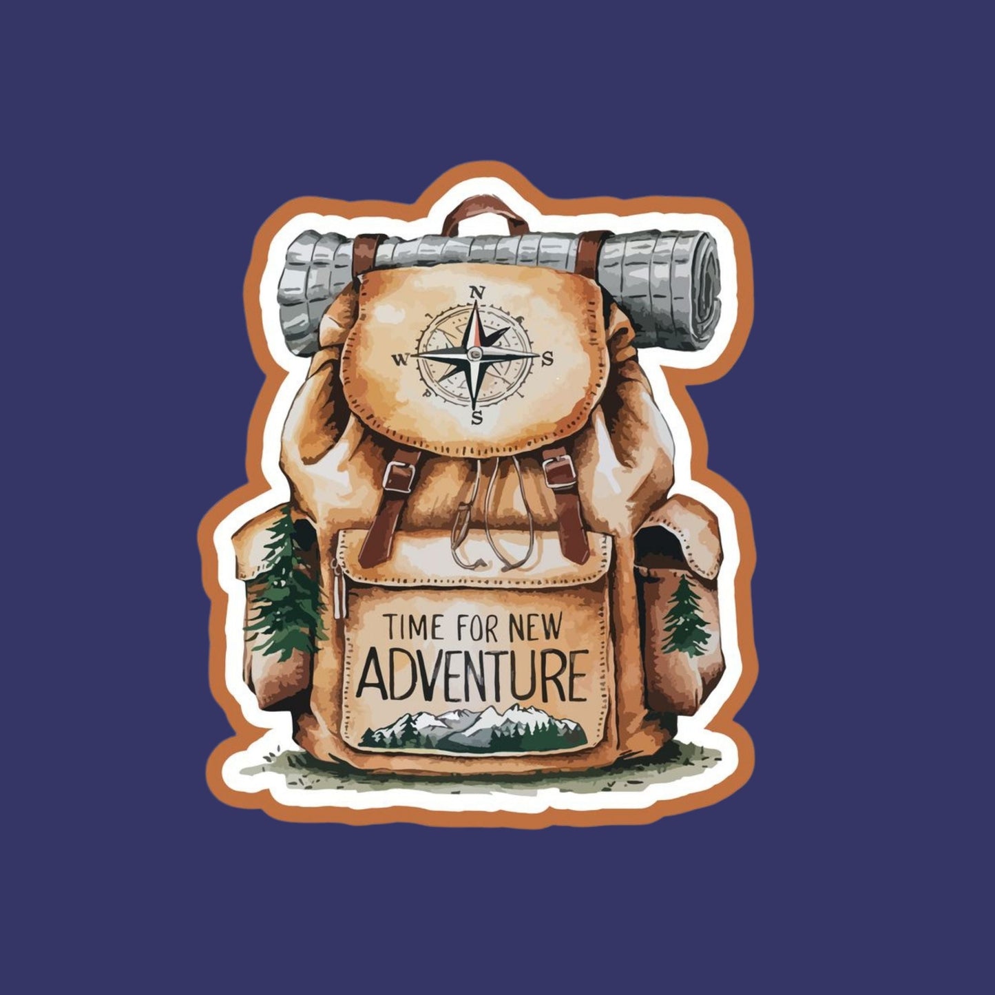 Adventure Backpack sticker