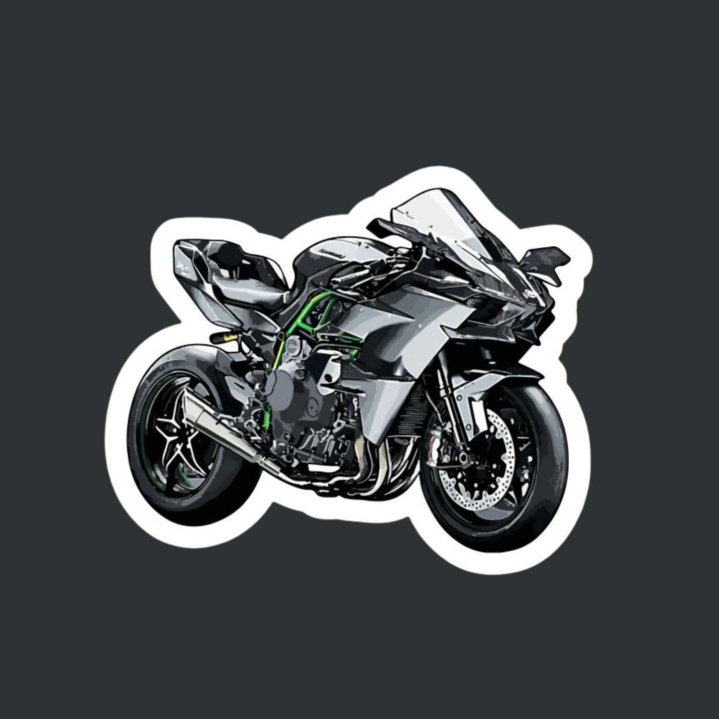 Yamaha Bike Sticker