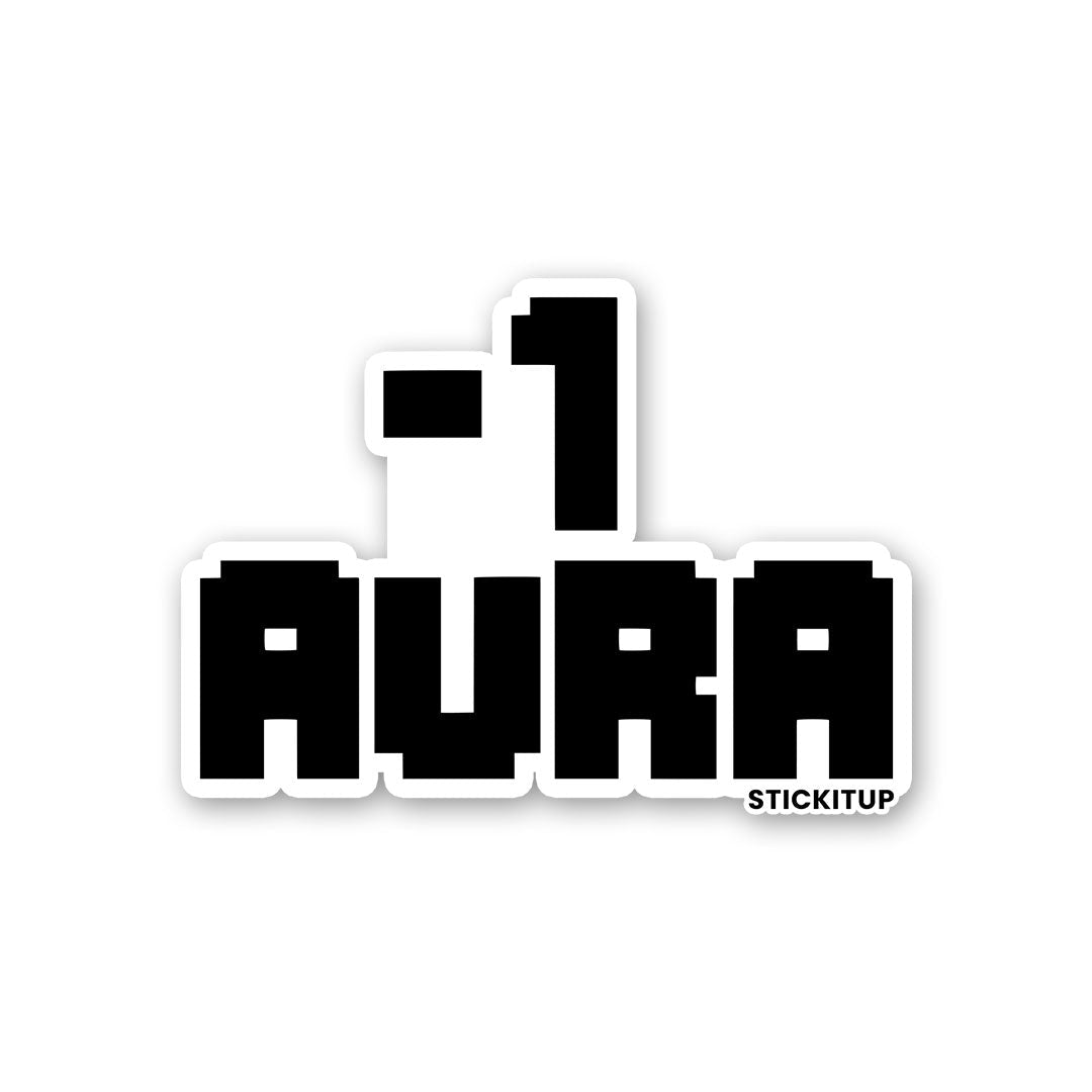 -1 AURA Sticker