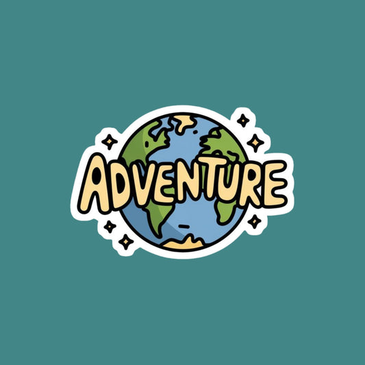 Adventure sticker
