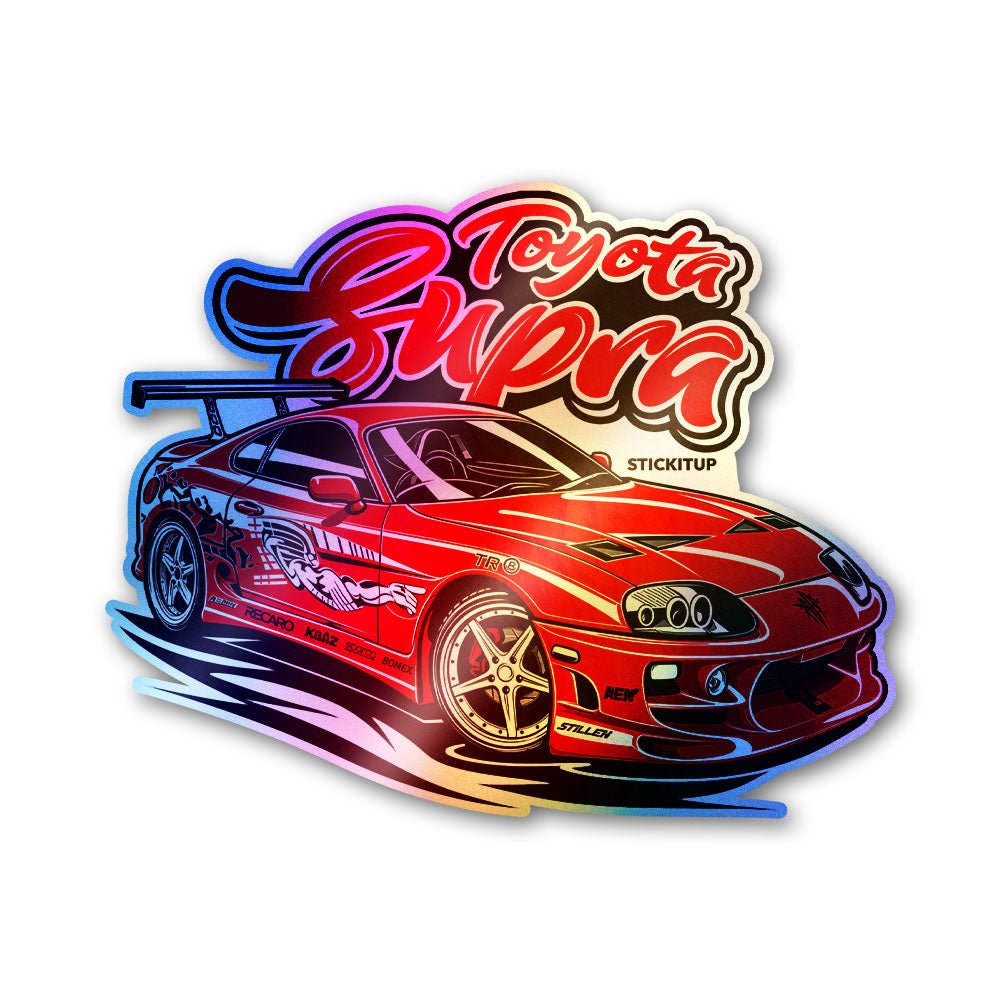 2JZ Street Legend 2.0 Holographic Stickers