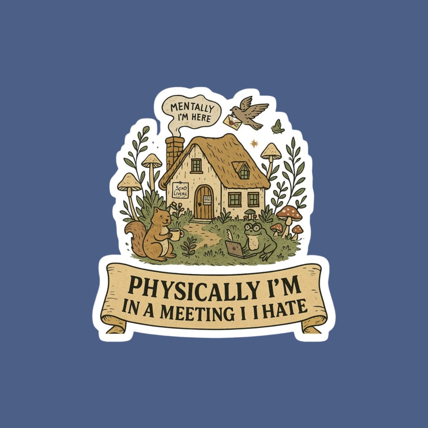 Physically I am in a meeting