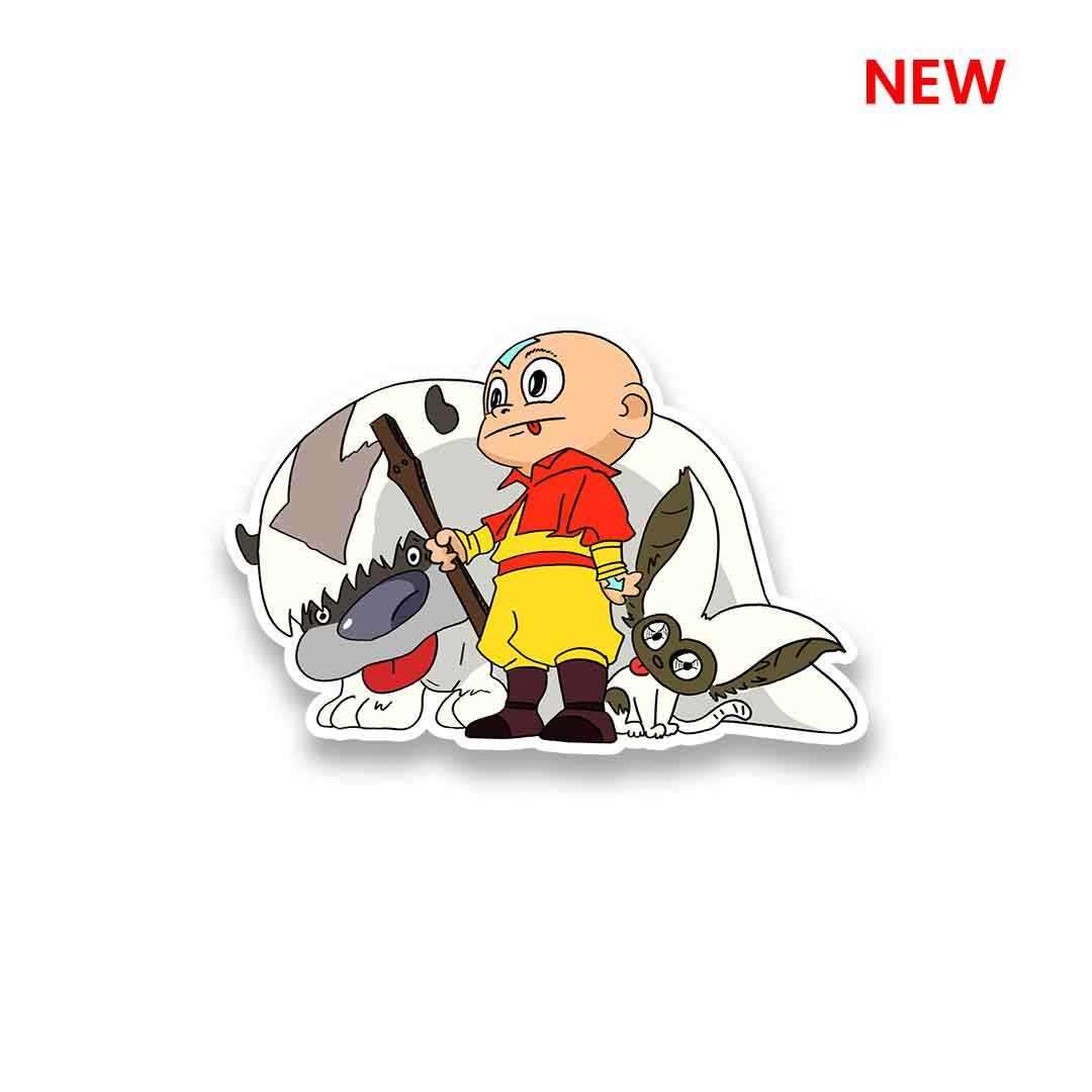 Aang Airbender Sticker