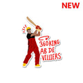 Ab de villiers Sticker