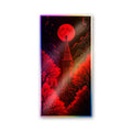 Abstract Red Figure Holographic Stickers
