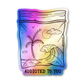 Addicted Holographic Stickers