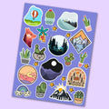 Adventure Mini Sticker Sheet