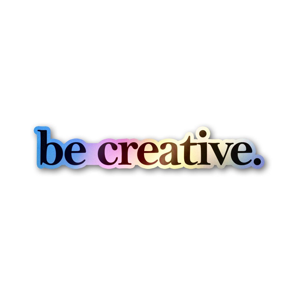 Be Creative Holographic Stickers