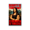 Beauty is Temporary Strength is Timeless Sticker