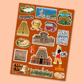 Bengaluru Mini Sticker Sheet