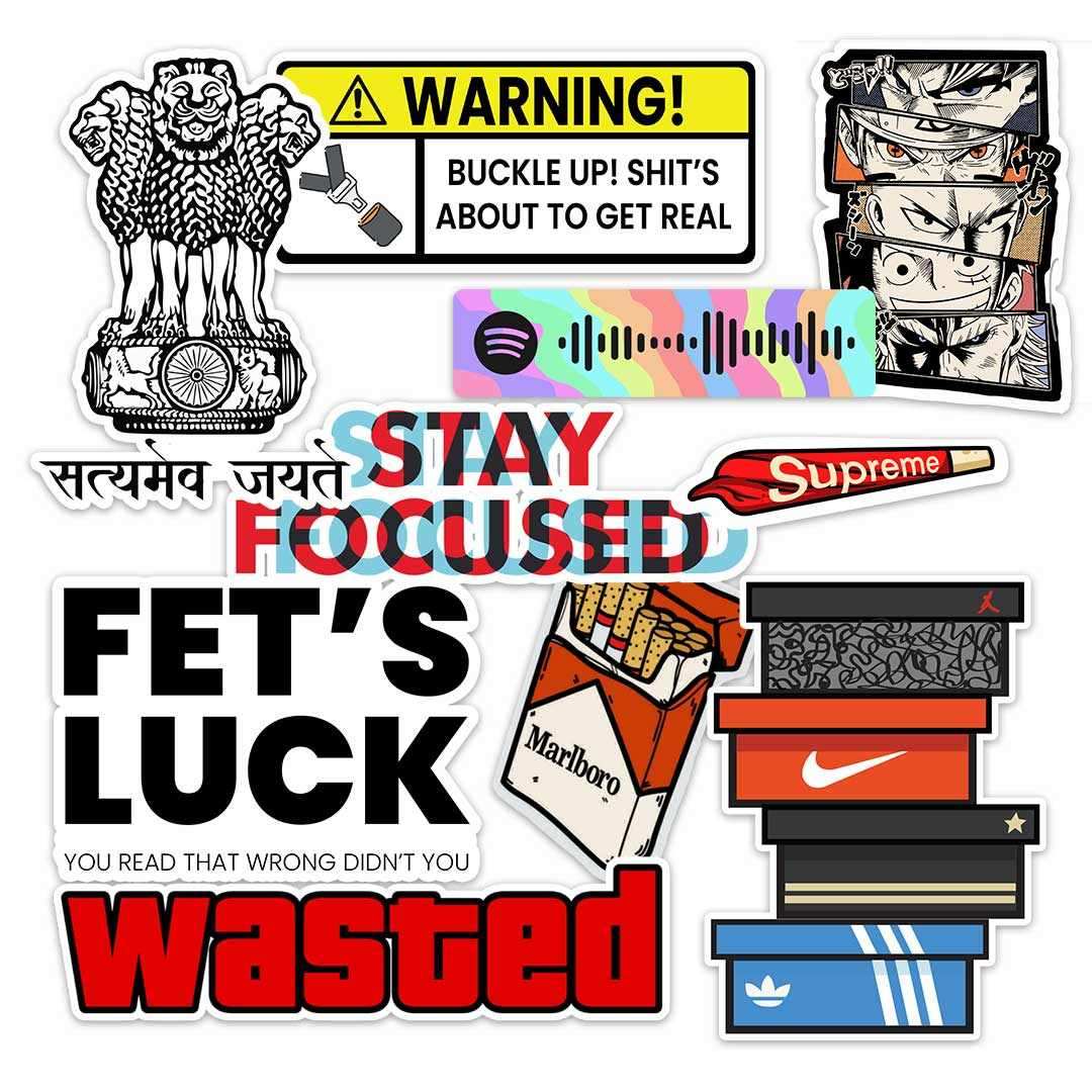 BEST SELLER STICKER PACK [10 stickers]