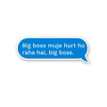 Big Boss - Vinyl Laptop / Mobile Stickers