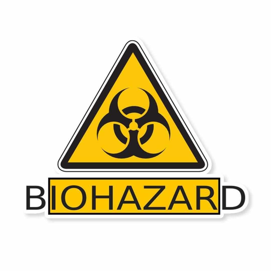 B.IOHAZAR.D Sticker
