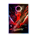 Black Swordsman War Holographic Stickers