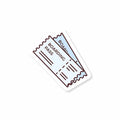 Boarding pass Sticker