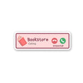 Bookstore Sticker