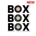 BOX BOX BOX Sticker