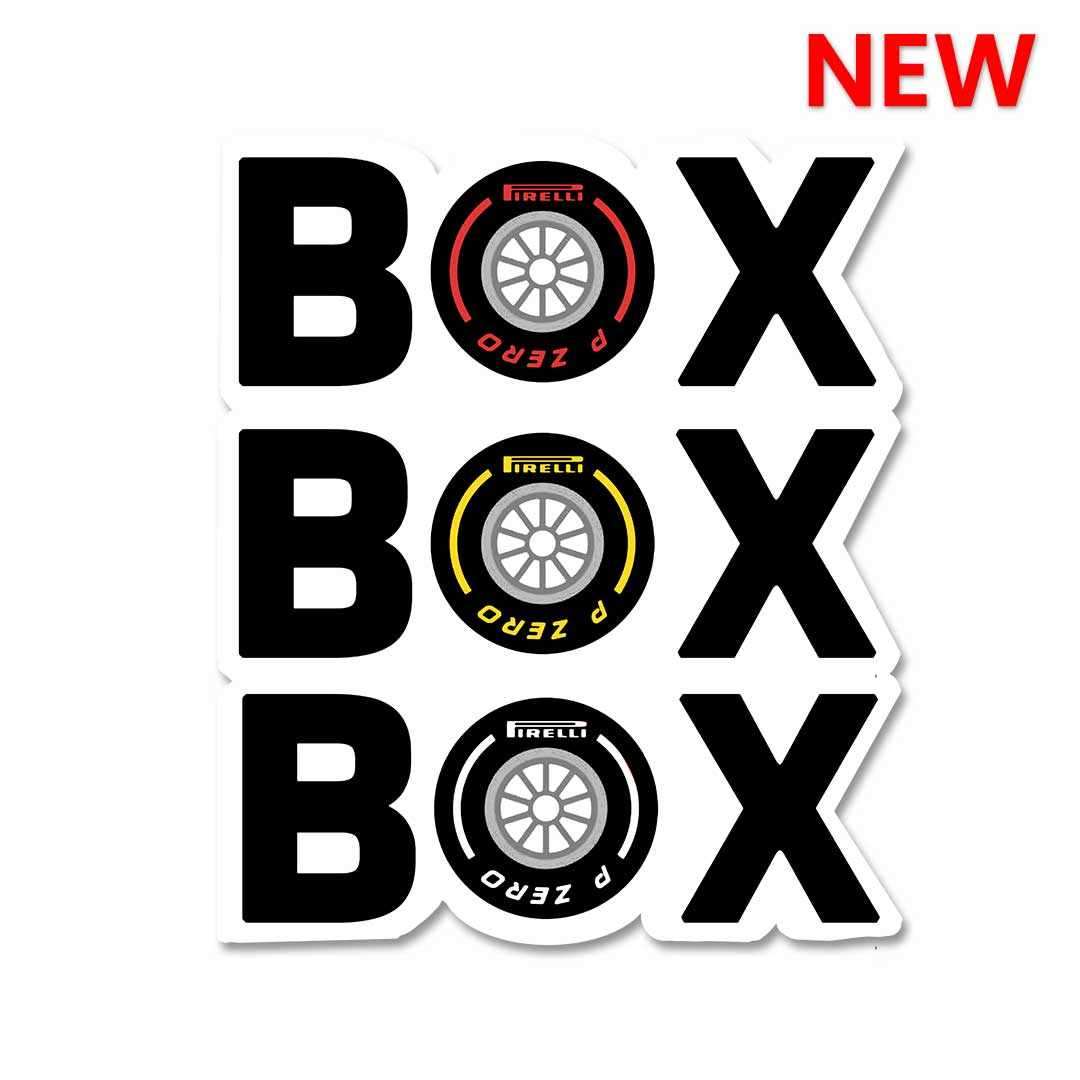 BOX BOX BOX Sticker