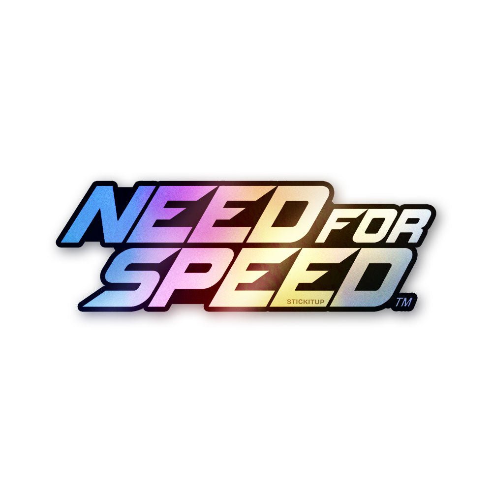 Built For Speed Holographic Stickers