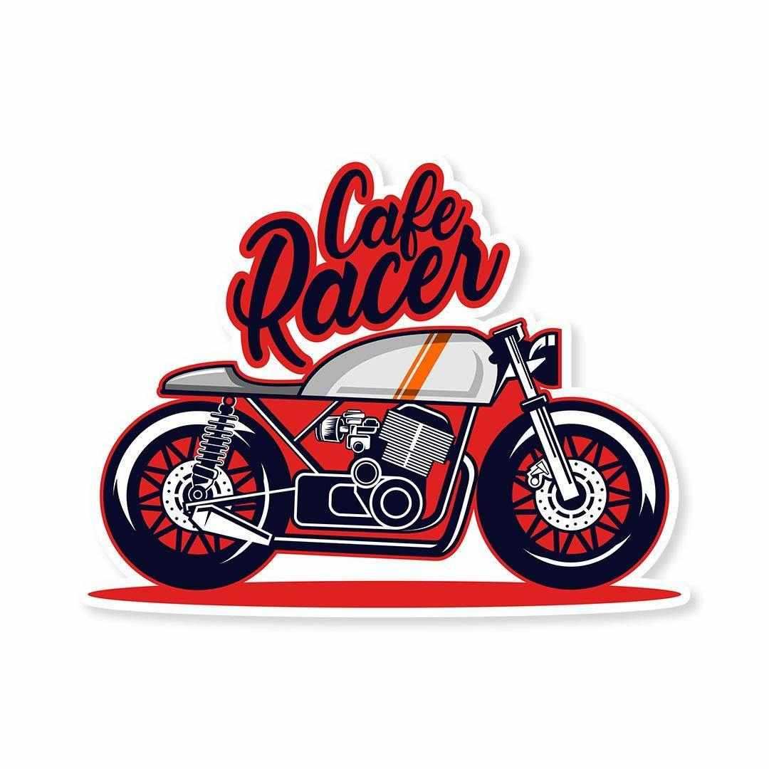 Caf√© Racer Sticker