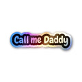 Call Me Boss Holographic Stickers