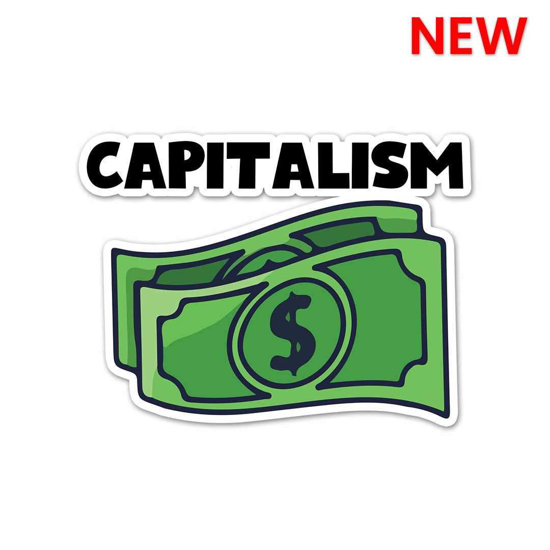Capitalism Sticker