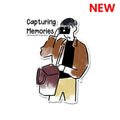 Capturing Memories Sticker
