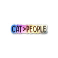 Cat.Pelople Holographic Sticker