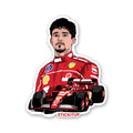 CHARLES LECLERC Sticker