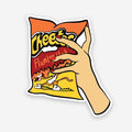 Cheetos Flaming HOT sticker