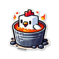 CHICKEN Sticker