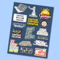 Content Creator Sticker Sheet