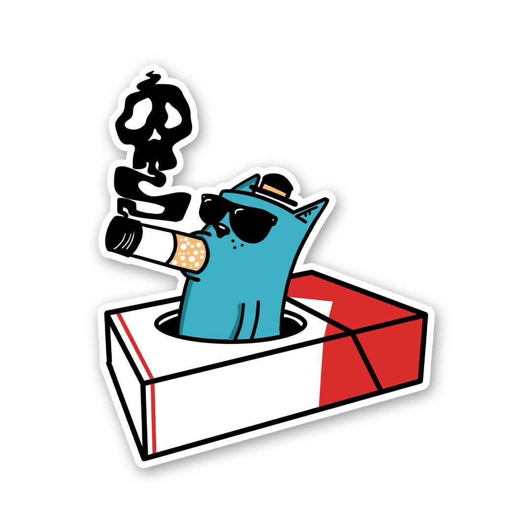 Cool Cat | Laptop & Mobile Stickers