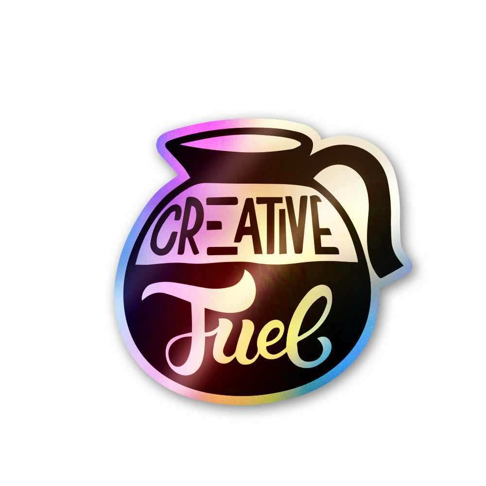 Creative Fuel Holographic Stickers