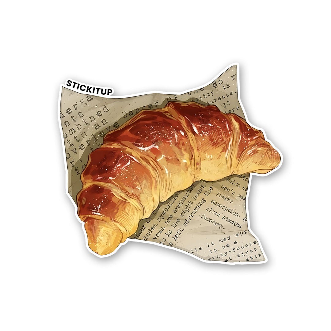 Croissant Casual Stickers