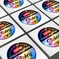 Custom Holographic Sticker