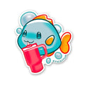 Cute Fish Sticker