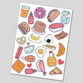 Cute Mini Stickers Sheet