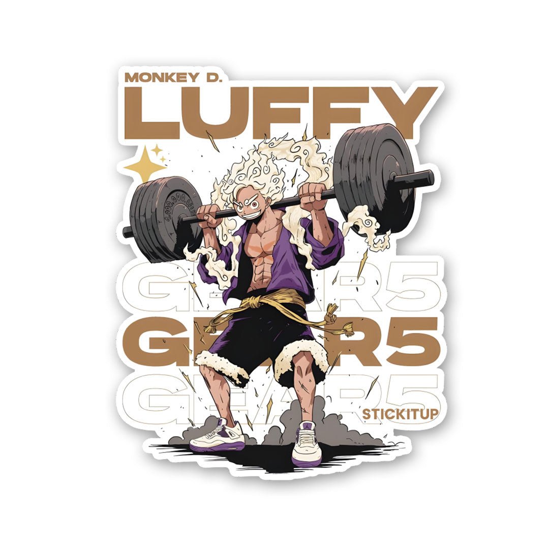 D Gear 5 Sticker