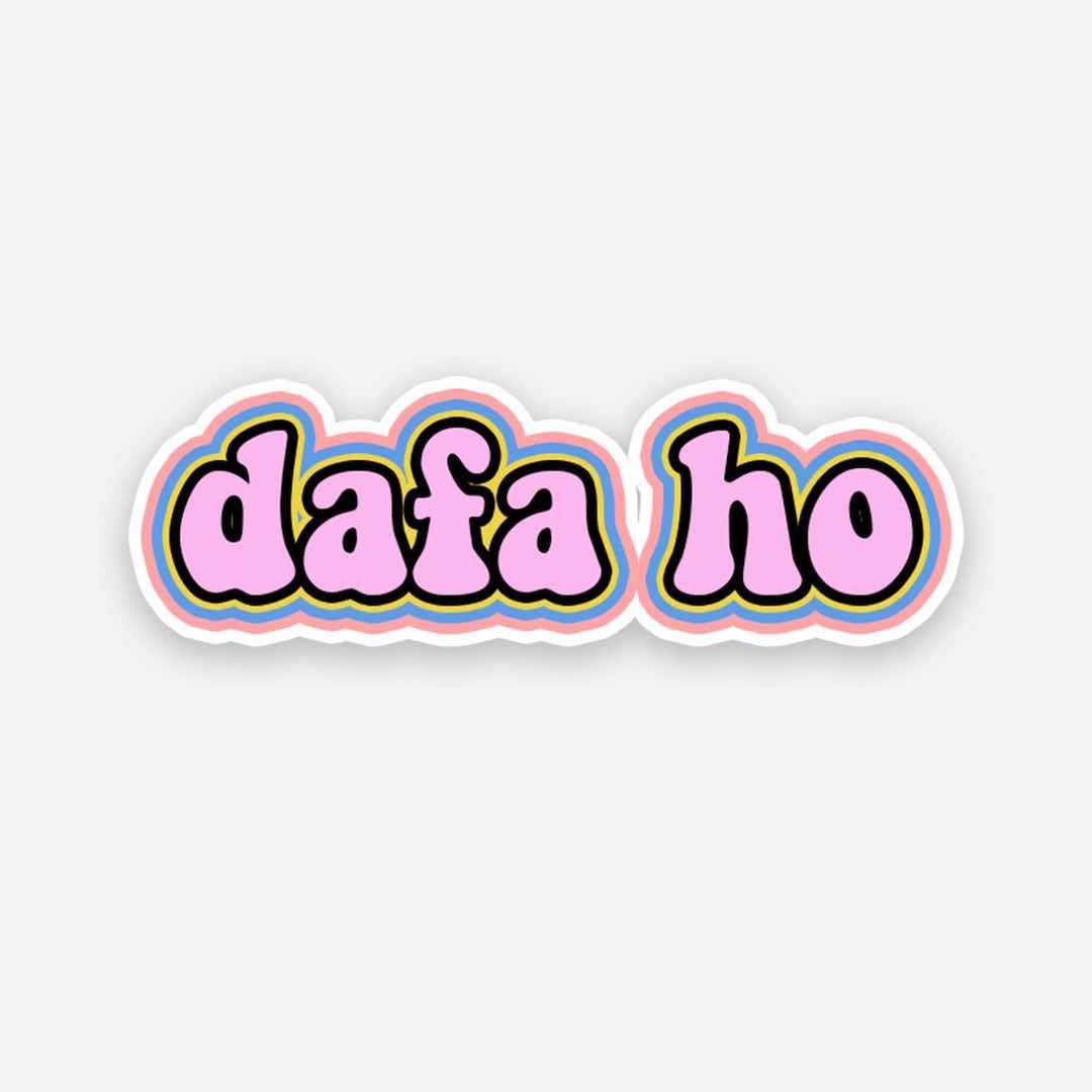 Dafa Ho | Holographic Laptop / Mobile Sticker