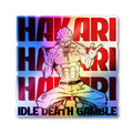 Death Gamble Holographic Stickers
