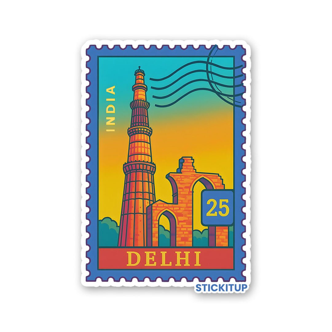 DELHI STAMP Sticker
