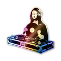 Dj Turntable Car Holographic Stickers