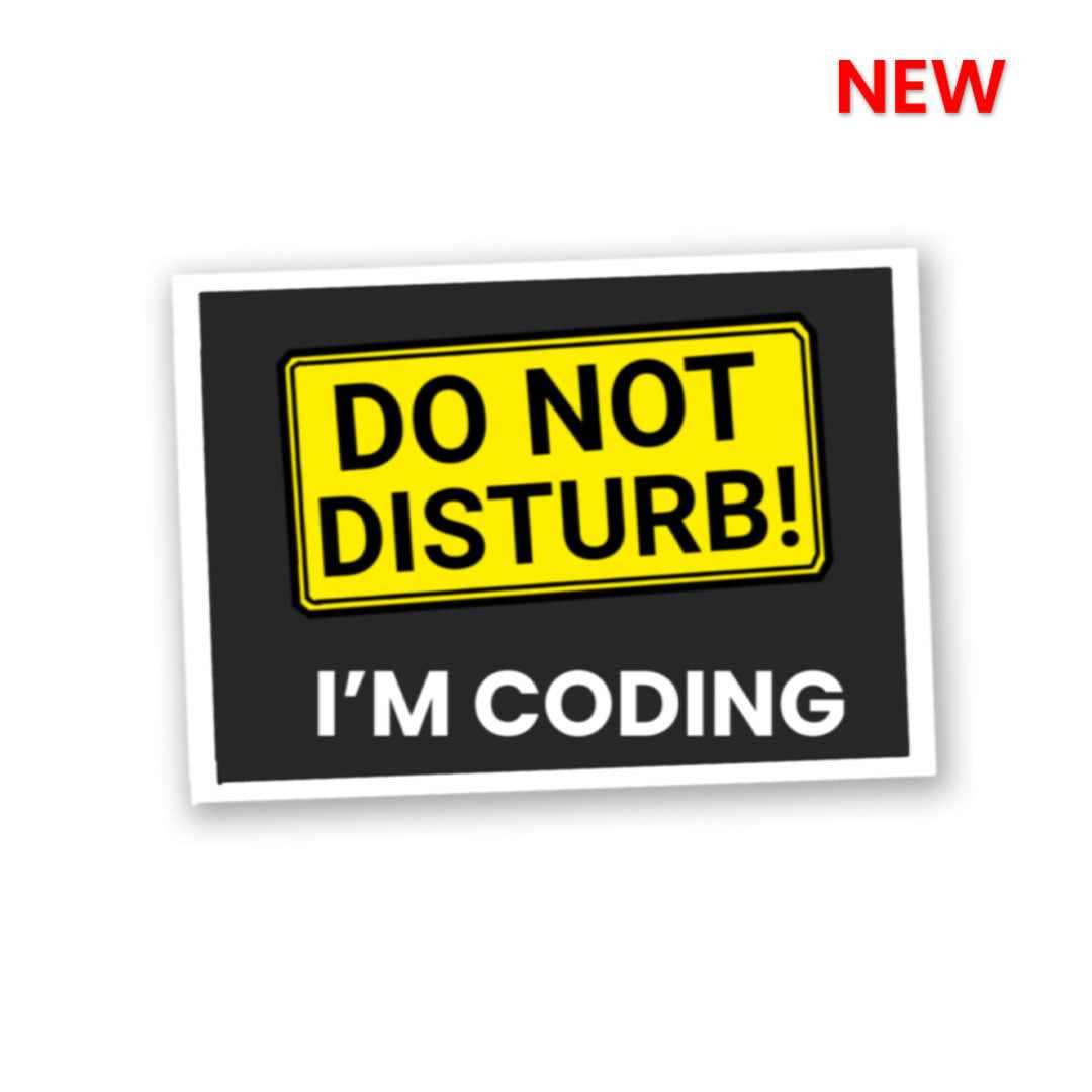 Do Not Disturb Sticker