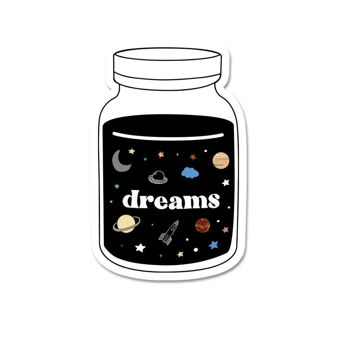 Dreams - Laptop & Mobile Stickers