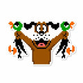 Duck Hunt Sticker