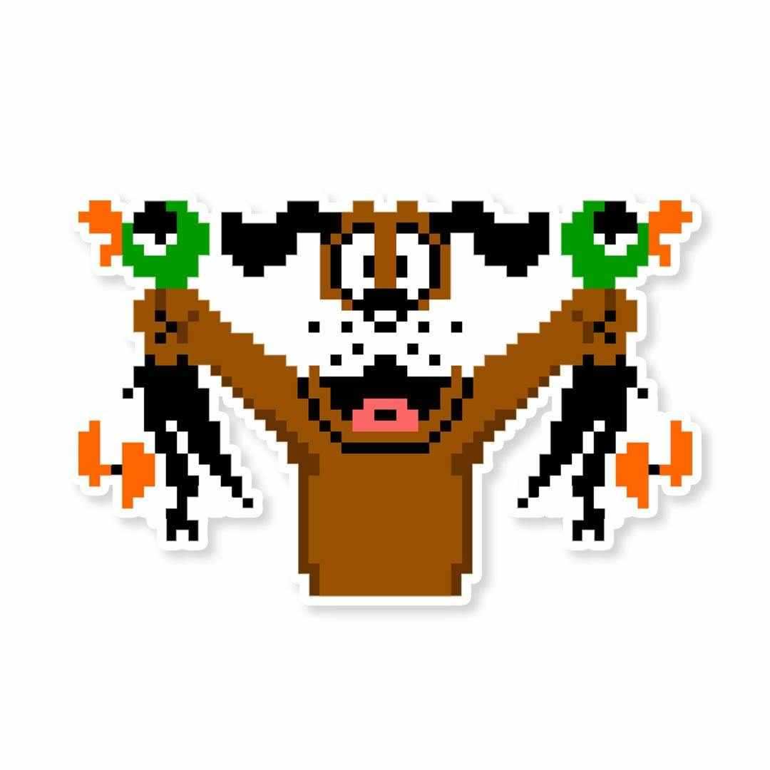 Duck Hunt Sticker