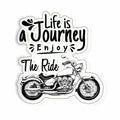 Enjoy the Ride Sticker