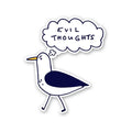 Evil Thoughts Sticker
