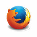 Firefox Sticker